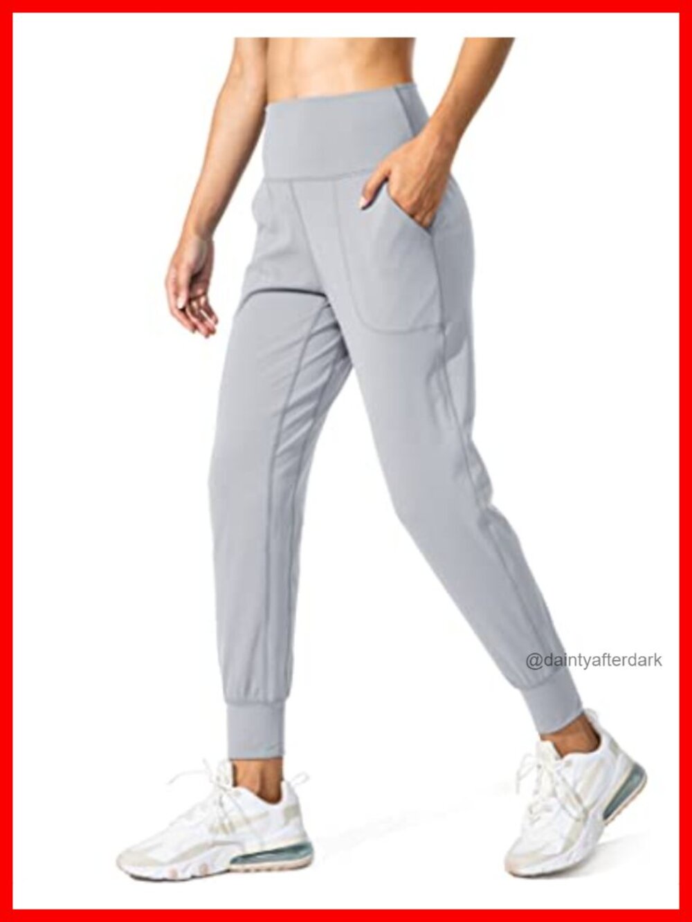 High Waisted Joggers with Pockets Women's Track Pants Athletic Lounge Yoga
